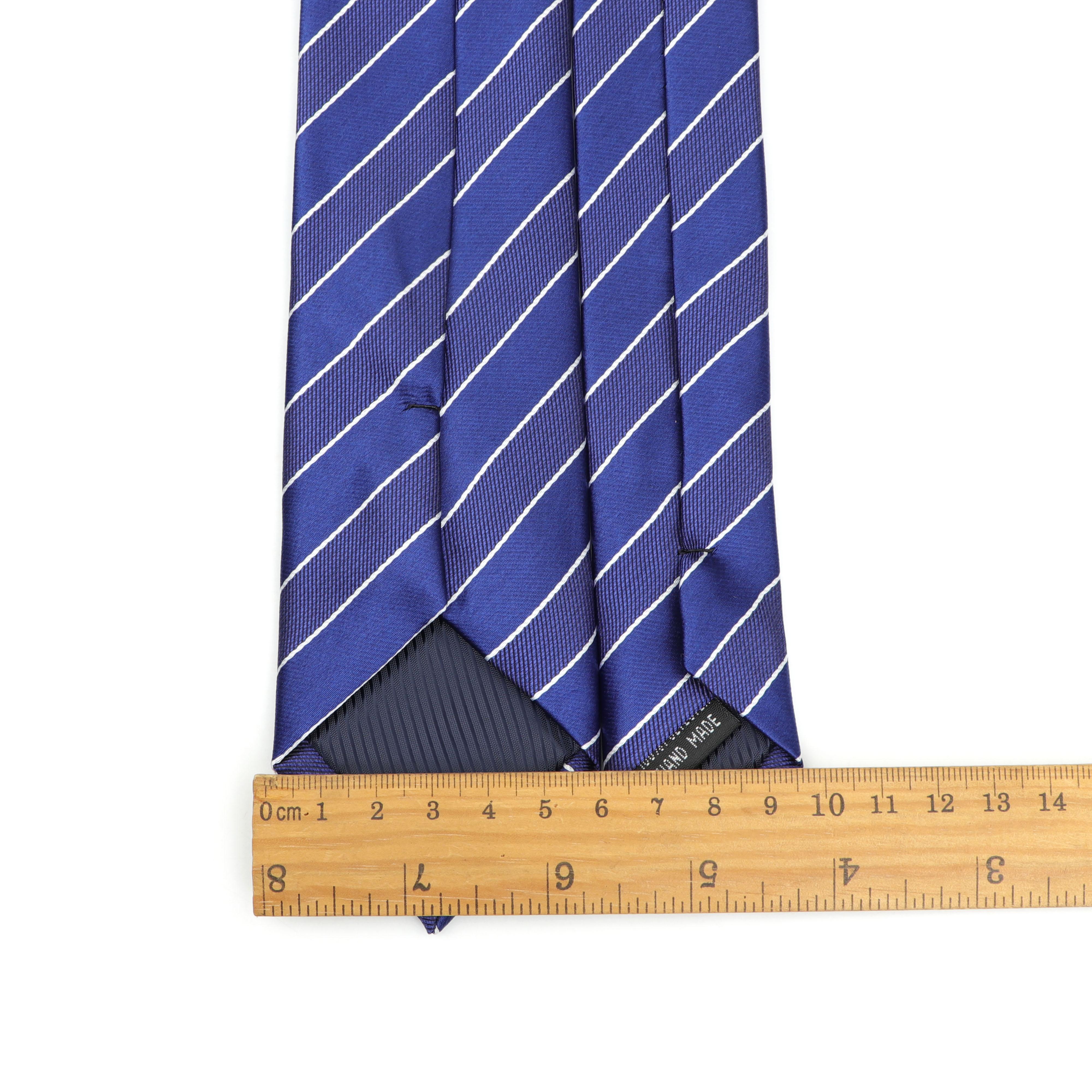 Изображение товара: Мужской полиэстер дизайнер Тощий Плед полосатый карман квадратный носовой платок бабочка галстук комплект галстуков много