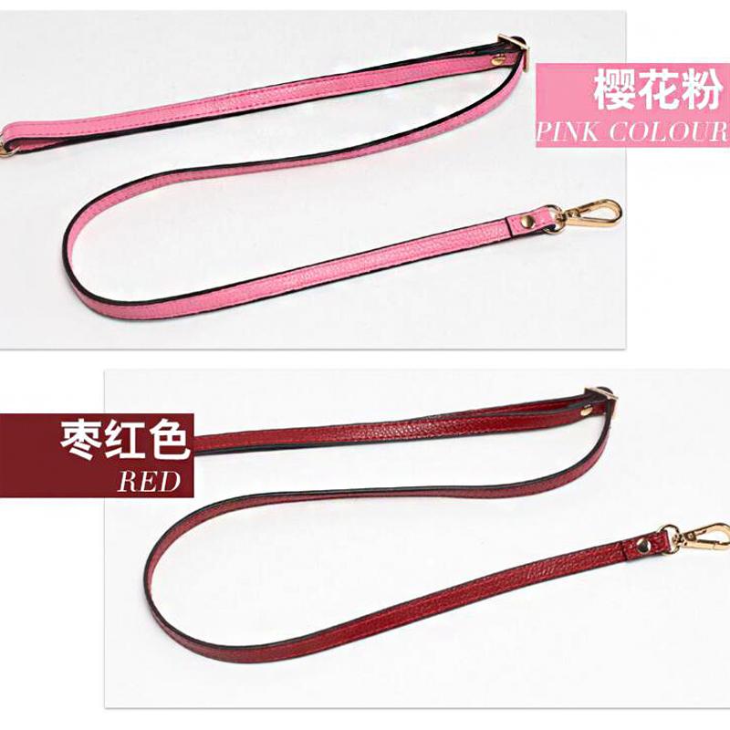 Изображение товара: Women Genuine Leather Shoulder Bag Strap Cross Body Bag Straps Band Replacement For Handbags Belt Accessories130*1.2cm Kz9010