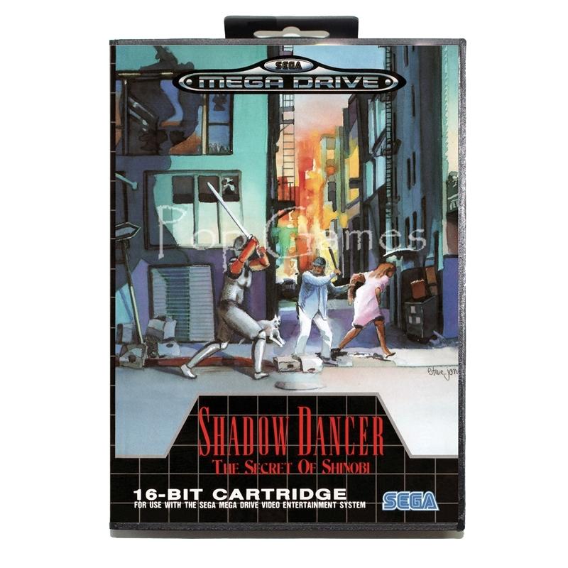 Изображение товара: Тень танцор секрет шиноби с коробкой 16 бит Sega MD игровая карта для Mega Drive для видеоконсоли Genesis
