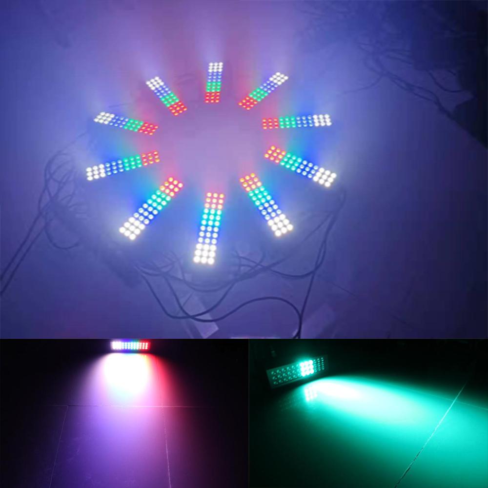Изображение товара: Nightjar светодиодный свет 72 Вт стробоскоп RGBW 4в1 подразделе сценическое освещение светодиодный свет для мытья DJ Вечерние