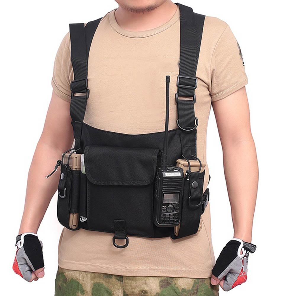 Изображение товара: Многофункциональная тактическая сумка для повседневного использования, военный Журнал, Сумка с зажимом для пуль, инструменты, сумка для радио, аксессуары для охоты на открытом воздухе