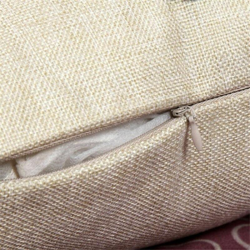 Изображение товара: 18 ''винтажная подушка из хлопка и льна с птицами чехол для домашнего декора наволочка для подушки