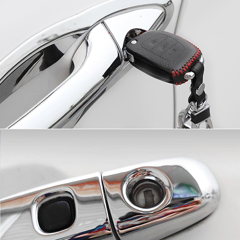 Изображение товара: Хромированная накладка на дверную ручку для Peugeot 108 2015 ~ 2019