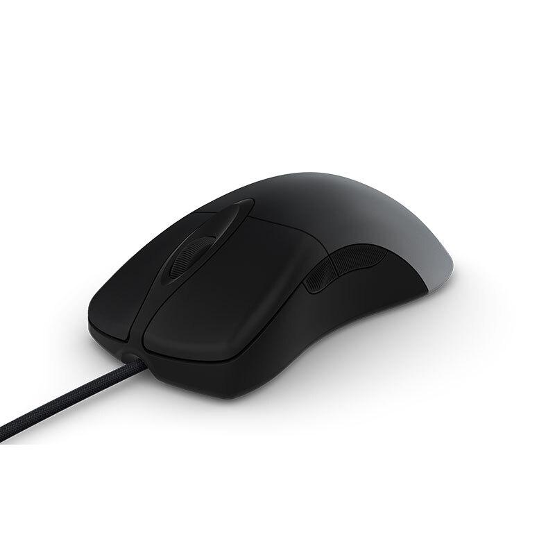 Изображение товара: Мышь Microsoft Pro Intelli Mouse черная с PixArt PAW3389PRO 16000 DPI, игровая мышь для ПК, геймерская мышь overwatch PUBG DOTA2