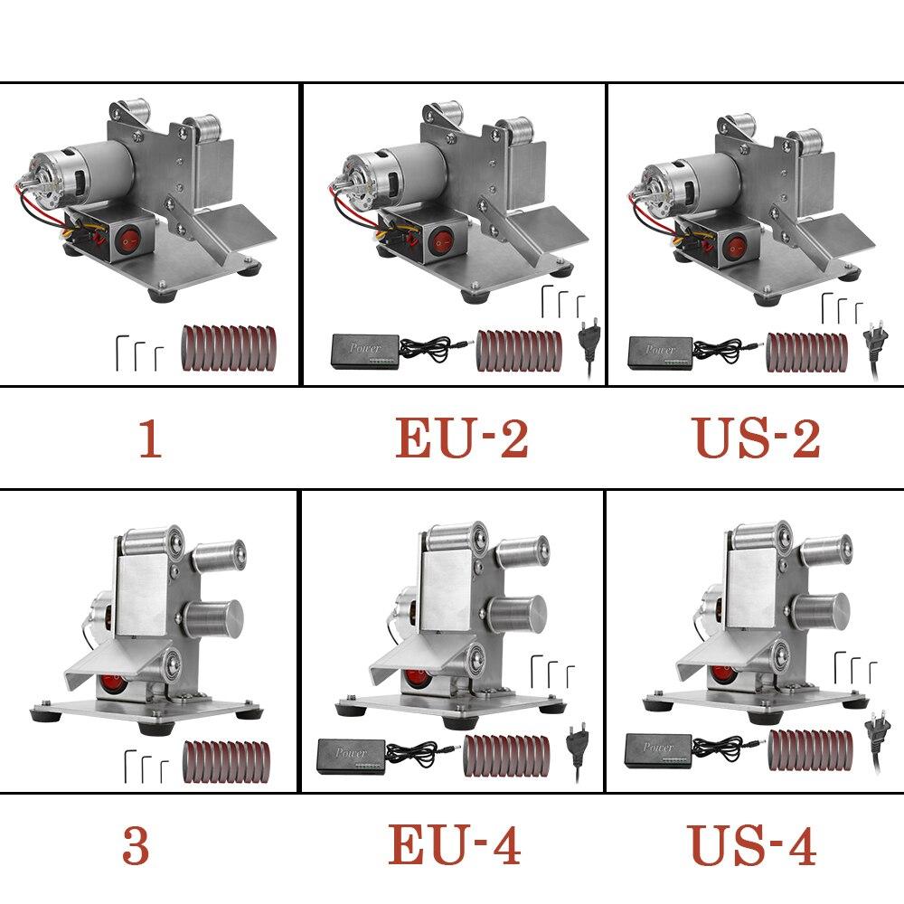 Изображение товара: Многофункциональная точилка для кромок Мини электрическая ленточная шлифовальная машинка DIY шлифовальная полировальная машинка резак электроинструмент