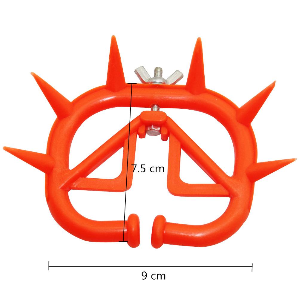 Изображение товара: 2 шт. прочный теленок, молокоотсос, предотвращающий рогатый скот, нос, шиповник, фермы, животноводческие кормушки