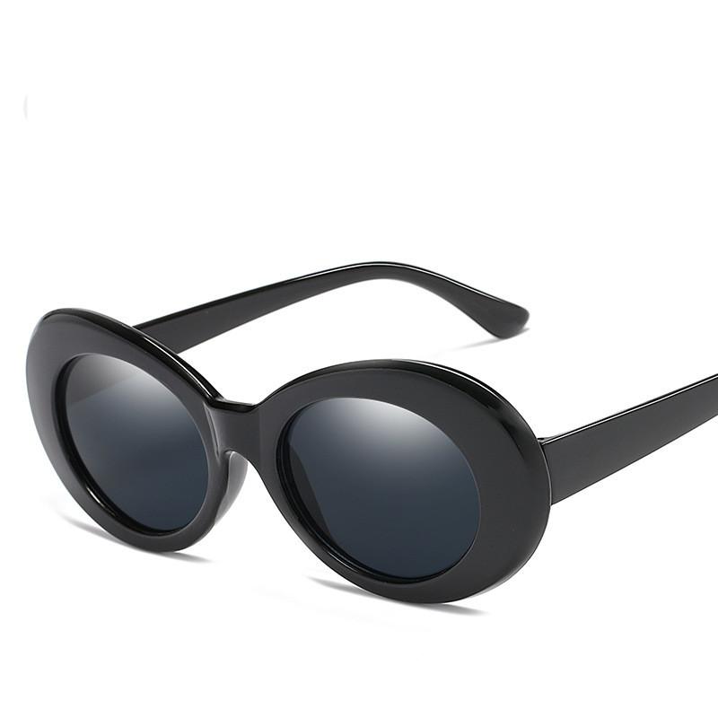 Изображение товара: Овальные Модные солнцезащитные очки AIMISUV в стиле Курта Cobai, женские винтажные Ретро Круглые очки в круглой оправе, белые солнцезащитные очки в стиле хип-хоп, UV400