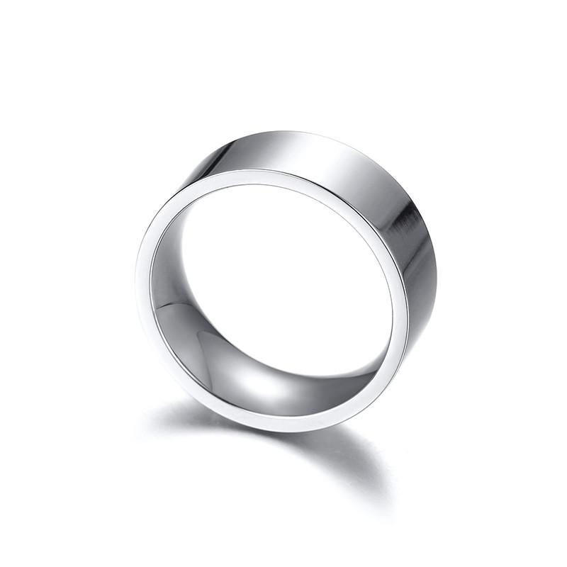 Изображение товара: Браслет женский, серебристый, из нержавеющей стали, для свадьбы, кольца для мужчин и женщин