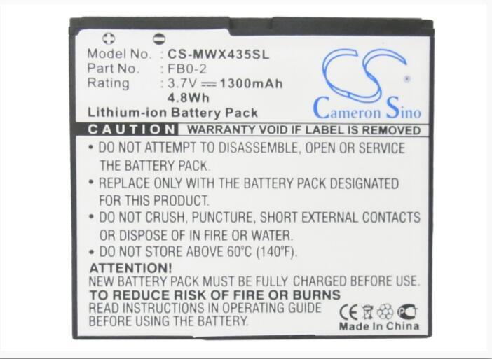 Изображение товара: Cameron sino 1300mah аккумулятор для Motorola Triumph WX435 FB0-2 мобильный, смартфон аккумулятор