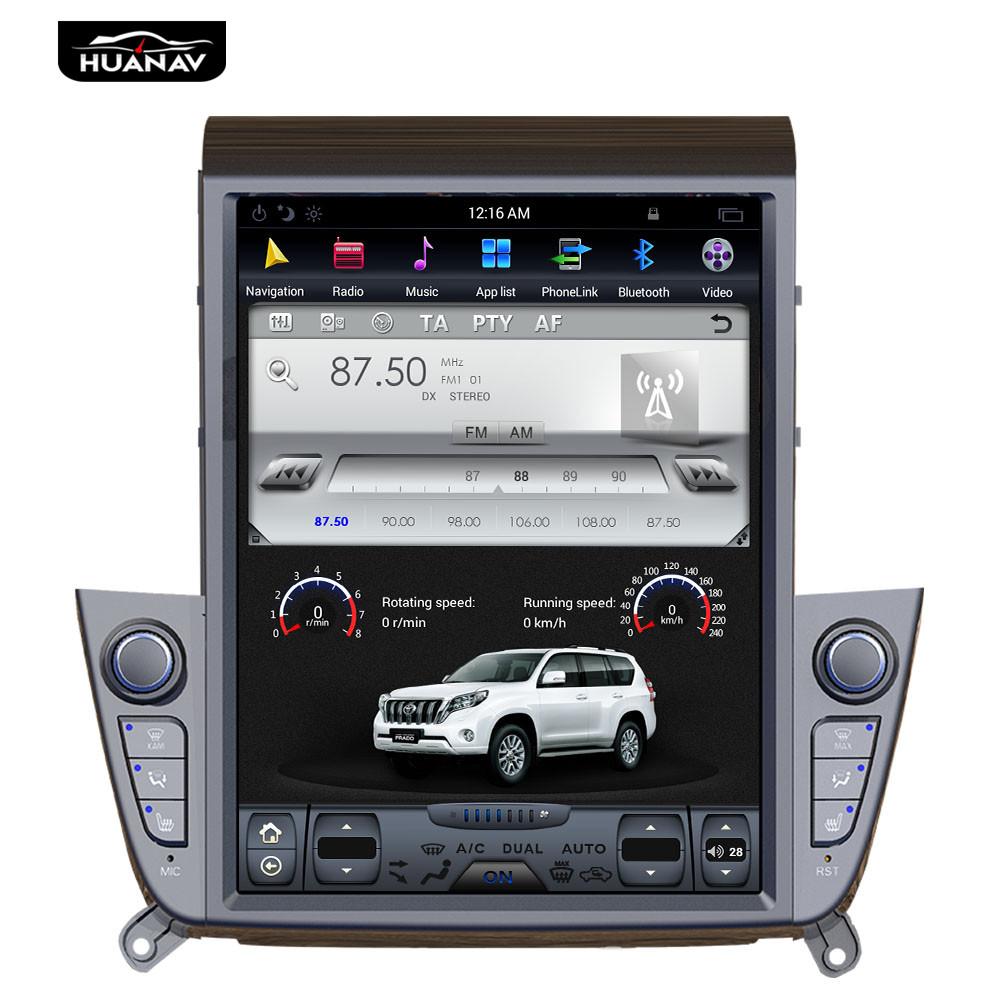 Изображение товара: Автомобильный DVD-плеер Tesla style, Android 7, GPS-навигация для Hyundai IX35 2018 2019, автомагнитола, мультимедийный плеер, головное устройство