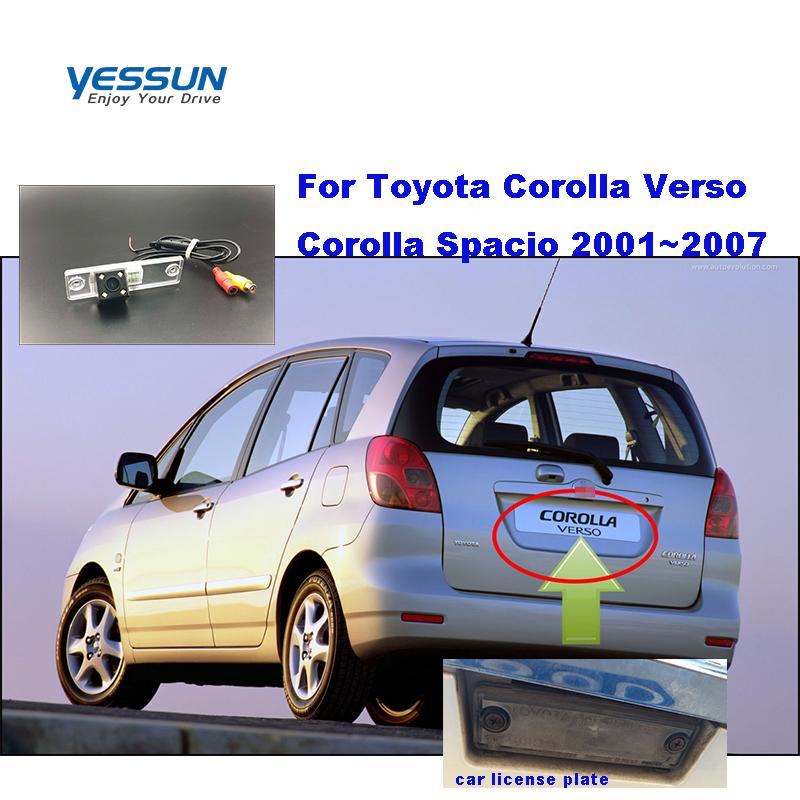 Изображение товара: Yessun автомобиля зеркало заднего вида резервная камера водонепроницаемая для Защитные чехлы для сидений, сшитые специально для Toyota Corolla Verso Corolla Spacio 2001 ~ 2007 ccd камера заднего вида/камера заднего вида
