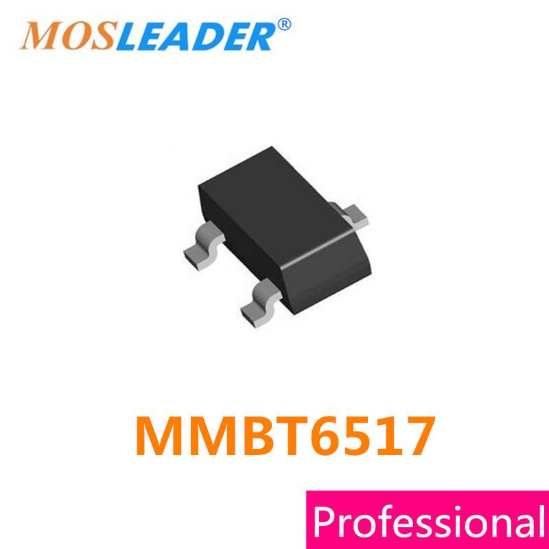 Изображение товара: Mosleader MMBT6517 SOT23 3000 шт. MMBT6517LT1G TO-236AB 350V 0.1A 100mA Силовые транзисторы NPN MMBT6517LT1 высокого качества