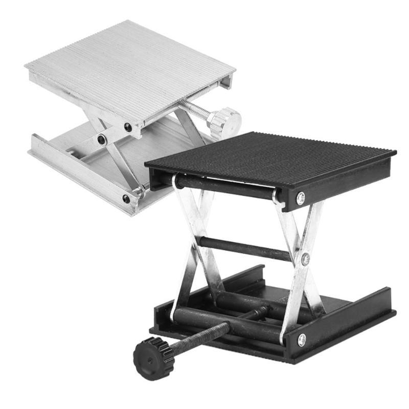 Изображение товара: Алюминиевый роутер, подъемный стол для деревообработки, гравировки, лабораторный подъемный стенд, стойка, подъемный Регулируемый Сверлильный мини-стол, скамейка