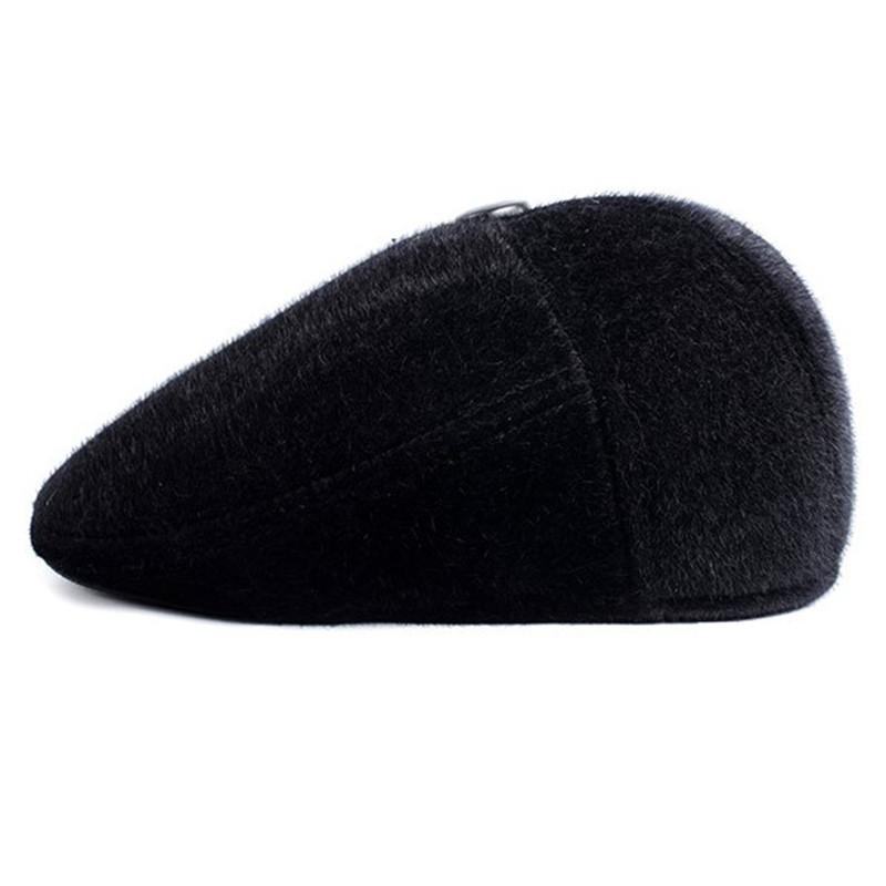 Изображение товара: Шапка SILOQIN осенне-зимняя, новый стиль, женская шапка, береты, утепленные наушники, теплая шапка, подходит для папы