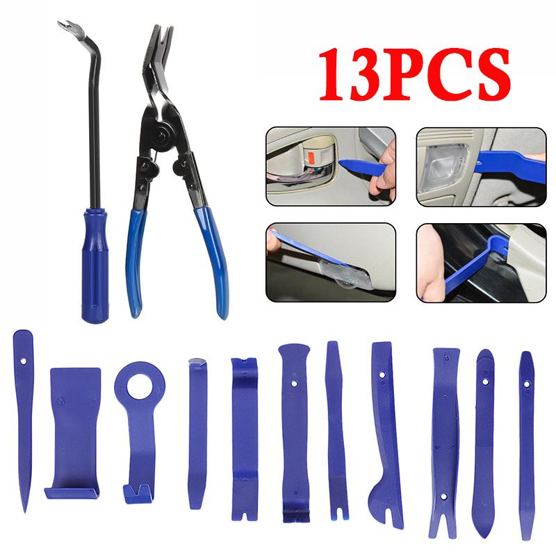 Изображение товара: 13pcs Automatic Trim Removal Tool Kit Car Audio Conversion Disassembly Tool Set