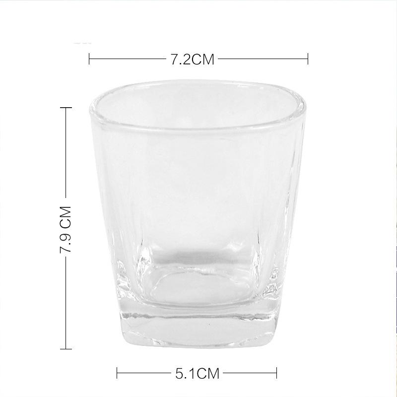 Изображение товара: Классические стаканы для виски 6 шт./лот 170 мл, стакан для виски с толстым дном, прозрачная стеклянная чашка для пива, чая, вина, питья, стеклянная посуда для бара и клуба