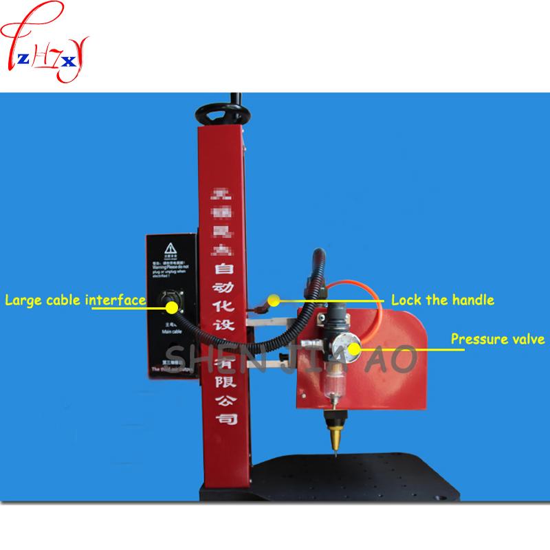 Изображение товара: 1PC KT-QD01 Pneumatic Marking Machine Nameplate Signs Rotary Pneumatic Marking Machine Multifunction Metal Marking Machine 220V