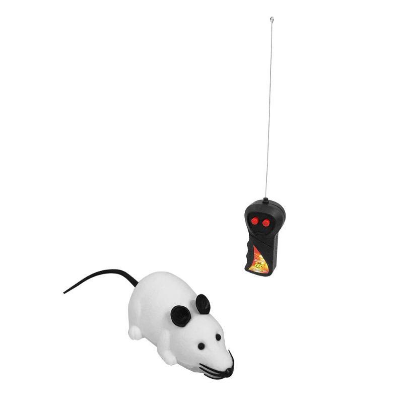 Изображение товара: Мышь игрушки беспроводные RC мышки для котов игрушки с дистанционным управлением ложная мышь Новинка RC кошка забавные Игровые мыши игрушки для кошек
