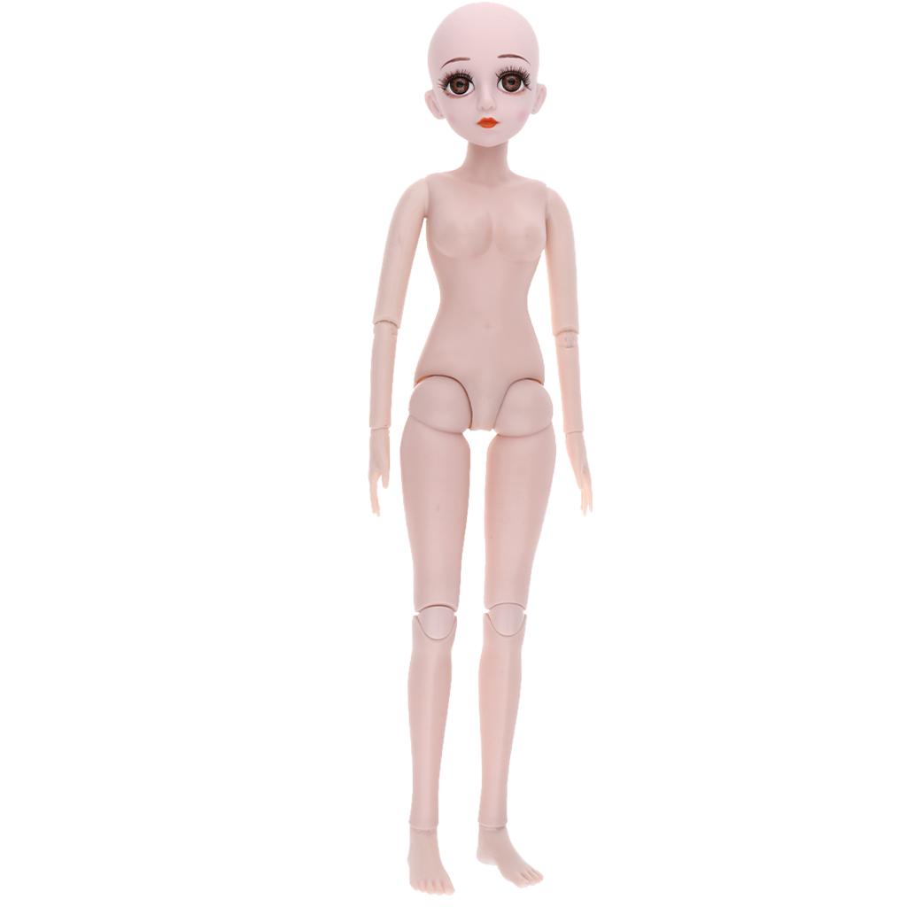 Изображение товара: 1:3 модный шарнирный шар, женская кукла, боди, макияж Awaking Head для 1/3 BJD куклы, сменный комплект, запасные части (без музыки)