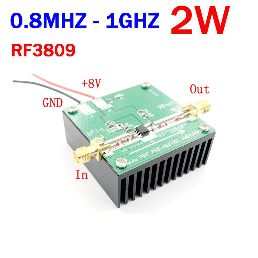 Изображение товара: Усилитель мощности RF3809, 0,8-1000 МГц, 1 ГГц, 2 Вт, для любительского радио