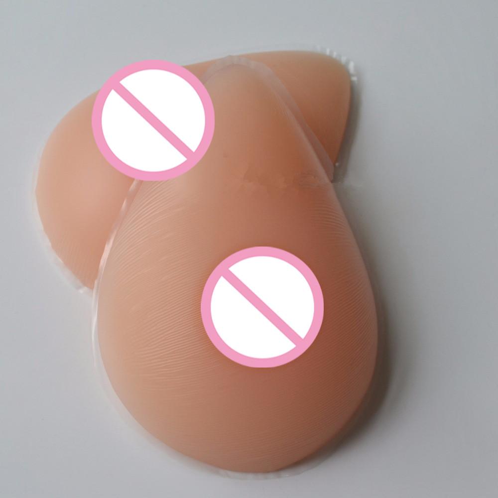 Изображение товара: 1 пара, искусственная силиконовая форма груди, Поддельные груди, Prothesis, грудь, усилитель для трансвеститов, трансвеститов, 300/400 г/500 г/600 г