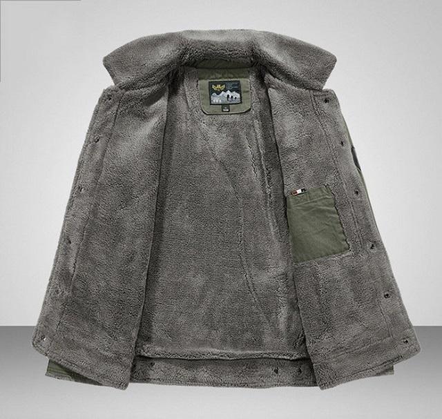 Изображение товара: Мужская зимняя куртка, армейский Бомбер, мужская куртка, модная повседневная куртка, Мужское пальто, M-6XL