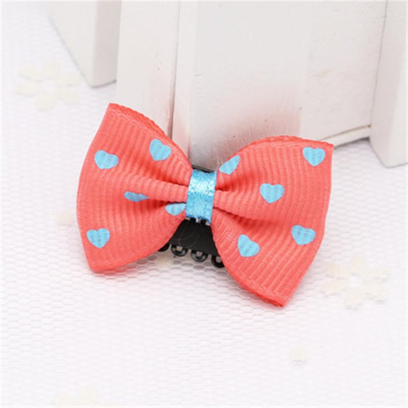 Изображение товара: New 10Pcs/Pack newborn Baby Girls Scarce hair Lovely BB Clips Bowknot Hairpin Kid Hair Accessories Children mini Hair clip