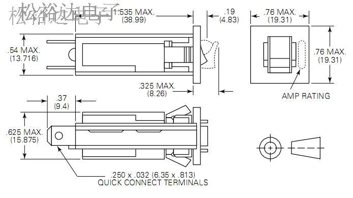 Изображение товара: Оригинальный новый 100% W28-XT1A-8 автоматический выключатель 8A 10A 12A 20A бесперебойный блок питания защита от перегрузки по току