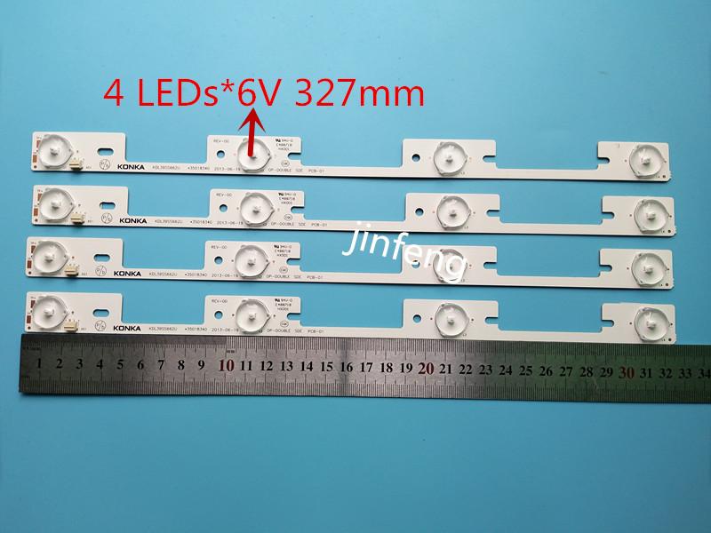 Изображение товара: Новинка 100 шт. * 4 светодиода s * 6 в светодиодный мм Светодиодная подсветка для телевизора KDL39SS662U 327 KDL40SS662U 35018339