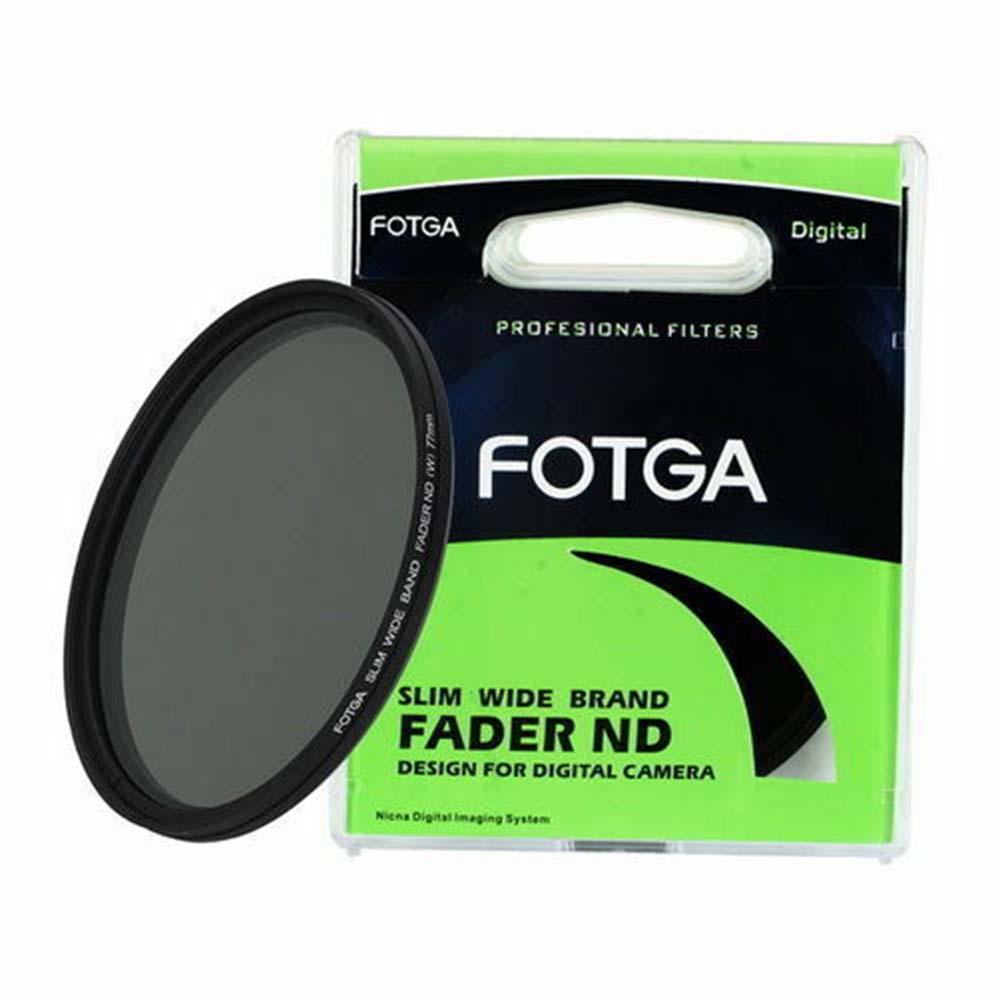 Изображение товара: Тонкий Фейдер-фильтр FOTGA 40,5 мм, регулируемая переменная нейтральная плотность от ND2 до ND400 для камеры Canon Nikon Sony, DVD, объектив постоянного тока