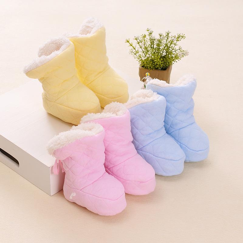 Изображение товара: Носки детские теплые хлопковые зимние домашние мягкие носки-тапочки От 0 до 1 года
