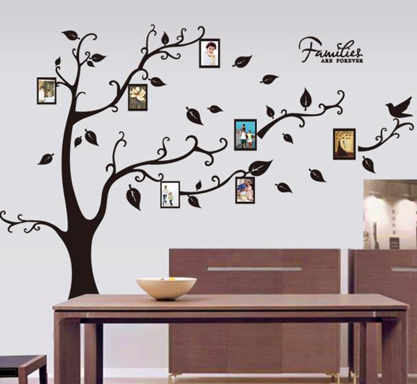 Изображение товара: Фоторамка, дерево, настенные наклейки для гостиной, ТВ, спальни, дивана, фоновая стена