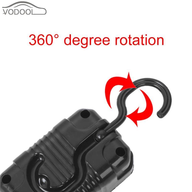 Изображение товара: 220 В переменного тока, ручная Магнитная Светодиодная лампа для осмотра автомобилей, рабочий светильник онарь, лампа для ремонта автомобилей с крючком