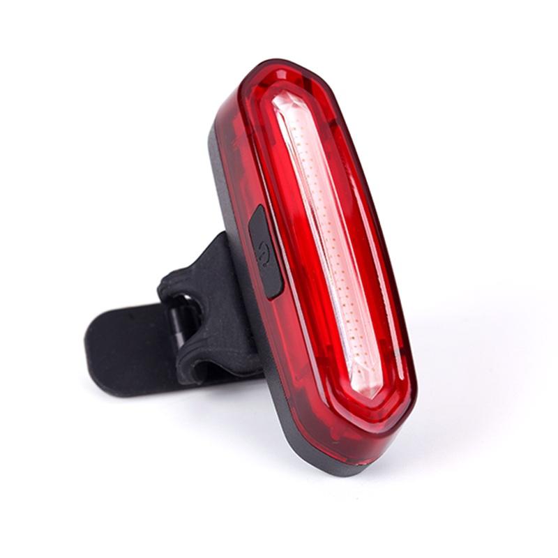 Изображение товара: USB Перезаряжаемый велосипедный светильник, водонепроницаемый велосипедный светодиодный задний седельный задний светильник MTB горный велосипедный фонарь, Аксессуары для велосипеда D0264