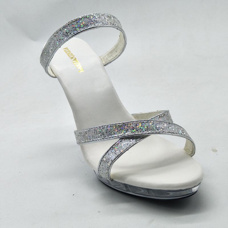Изображение товара: LAIJIANJINXIA Новые 5 шт/упаковка, обувь на 2,5-сантиметровом каблуке сексуальная обувь для танцев на каблуке 13 см босоножки на высоком каблуке Для женщин ночной клуб полюс Танцы обувь