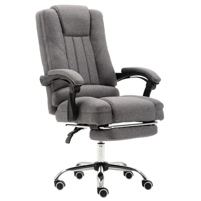 Изображение товара: Офисный стул Silla Office, простой домашний подъемный вращающийся компьютерный стул из ткани с массажной функцией, игровой стул