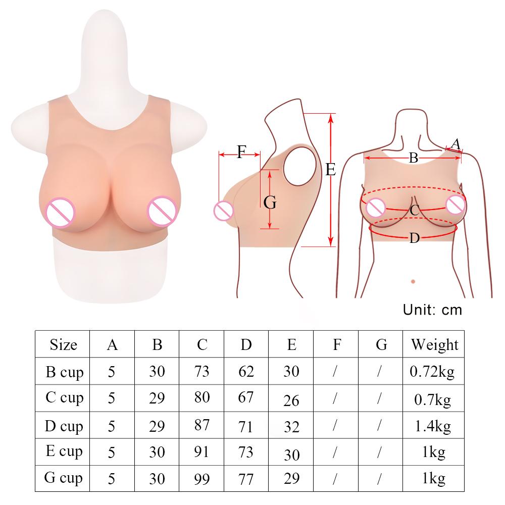 Изображение товара: Чашка B/C/D/E/G, силиконовая форма груди, летний классный большой усилитель, грудь, Трансвестит, Трансвестит, транссексуал, искусственный мем