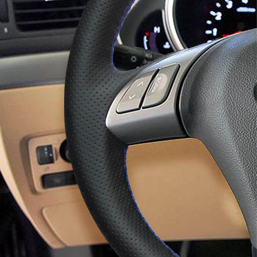 Изображение товара: Черная искусственная кожа, ручная строчка для Subaru B9 Tribeca 2006-2007 Tribeca 2014