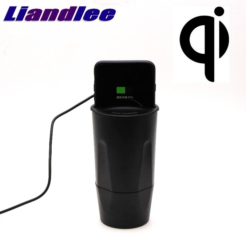 Изображение товара: LiandLee Qi, автомобильный беспроводной держатель для телефона, стильное быстрое зарядное устройство для Infiniti QX4 QZ30 QX60 Qx50 QX70 QX80