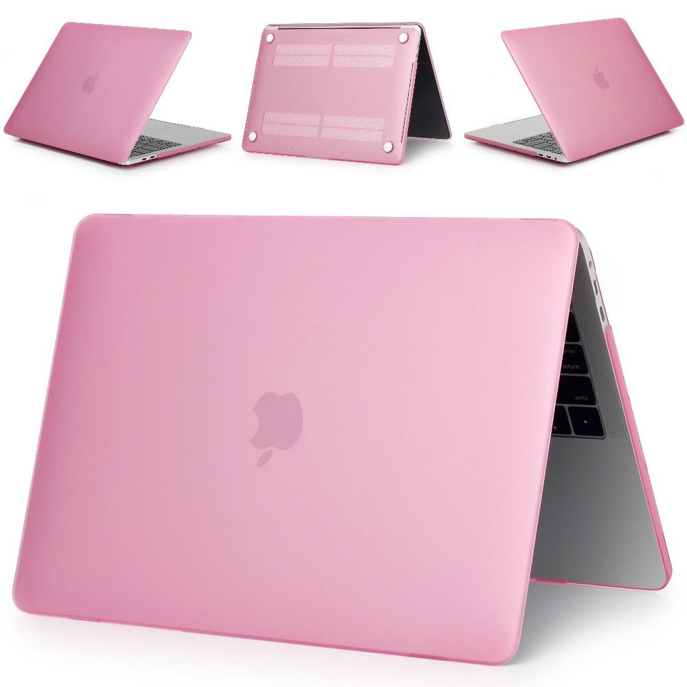 Изображение товара: Матовый чехол для ноутбука Apple Macbook Pro Retina Air 11 12 13 15 дюймов, чехол для Macbook Air13 A1932,Touch Bar 13 15 A1989 A1990