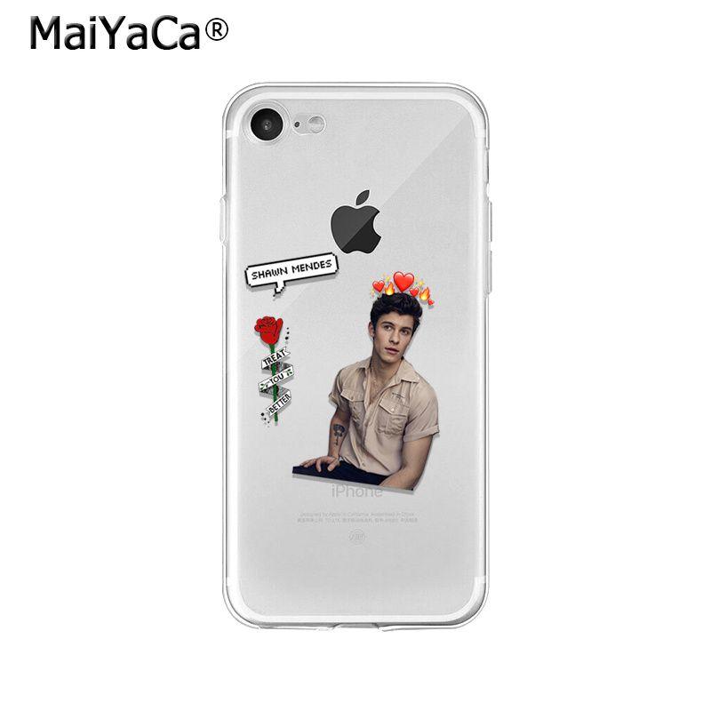 Изображение товара: MaiYaCa Shawn Mendes TPU мягкие Аксессуары для телефонов для iPhone13 6S 6plus 7 7plus 8 8Plus X Xs MAX 5 чехол для телефона XR