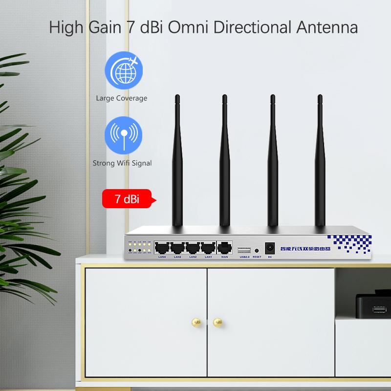 Изображение товара: Cioswi двухдиапазонный Openwrt 750 Мбит / с беспроводной Wi-Fi роутер 16 МБ флэш-память 128 МБ ОЗУ работает плавный сильный стабильный сигнал Wi-Fi