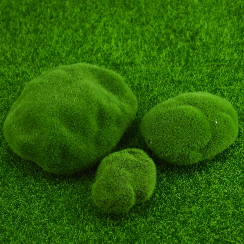 Изображение товара: Искусственная зеленая посадка, искусственная фотография, искусственная зеленая камень, микро-Ландшафтная декорация, искусственная ферма