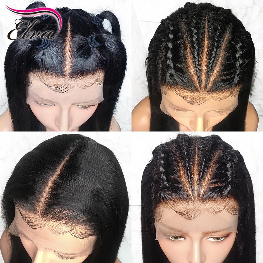 Изображение товара: 13x6, парик на сетке спереди, прямые бразильские волосы на сетке спереди, искусственные волосы, 100% Реми, парик с предварительно выщипанной линией волос