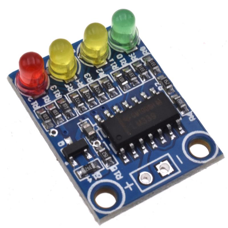 Изображение товара: LM339, 12 В, 4 индикатора заряда батареи, модуль обнаружения для Arduino