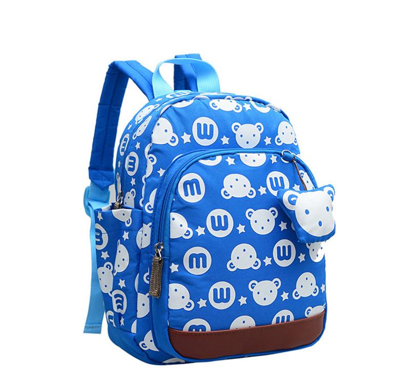 Изображение товара: Mochilas escolares infantis, Детские рюкзаки с защитой от потери, милый школьный рюкзак для детей с героями мультфильмов, сумки для девочек 1-5 лет