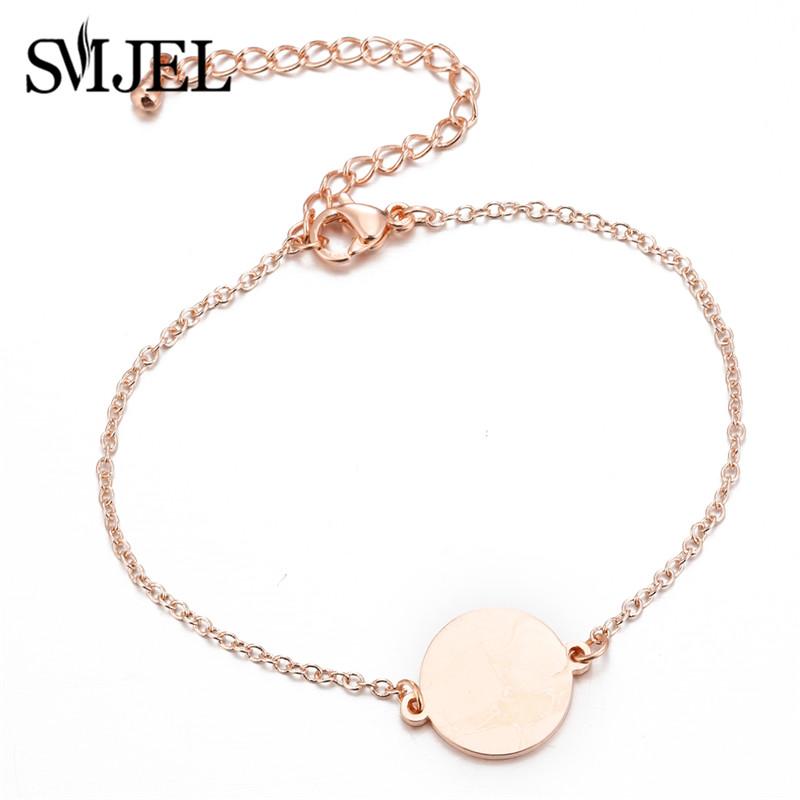 Изображение товара: SMJEL 2019 новый модный регулируемый браслет с двойным сердечком и бантом, размер браслета-манжеты, браслет для женщин, свадебные украшения, подарок Mujer Pulser