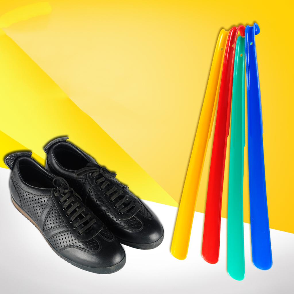 Изображение товара: Клаксон для обуви с длинной ручкой 57 см, рожковый подъемник для обуви, кожаные аксессуары для обуви на каблуке