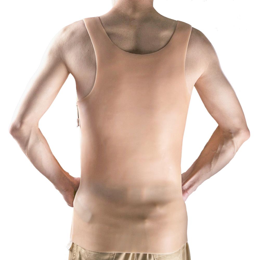 Изображение товара: 1750 г мускулистые мышцы груди, мужские Силиконовые Поддельные грудные мышцы, мускулы, мускулы, косплей, мускулы, грудь, мышцы 2,5 см, толстые