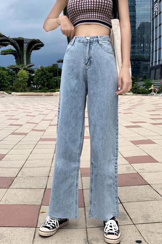 Изображение товара: Дешевые оптовые 2019 новые весна лето осень Горячая Распродажа женские модные повседневные джинсовые брюки FP8628